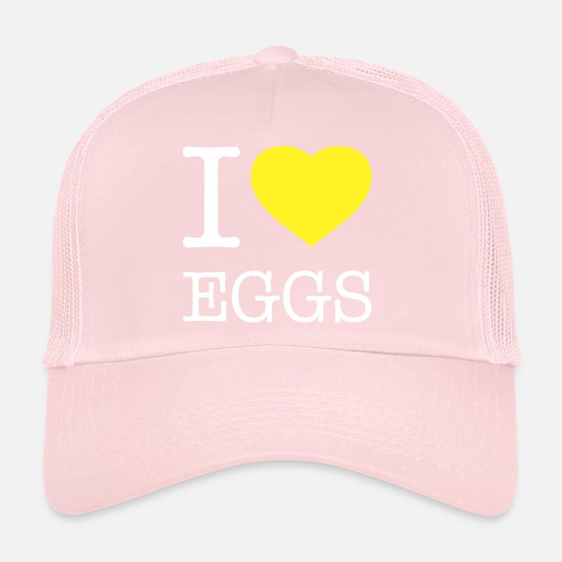 I LOVE EGGS Trucker Cap