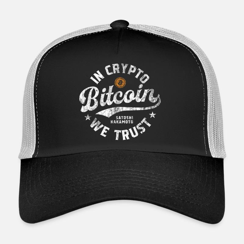 Bitcoin - In Crypto we trust Trucker Cap