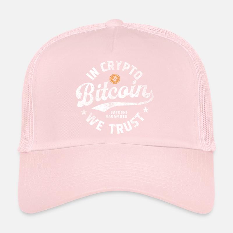 Bitcoin - En Crypto nous faisons confiance Casquette trucker 