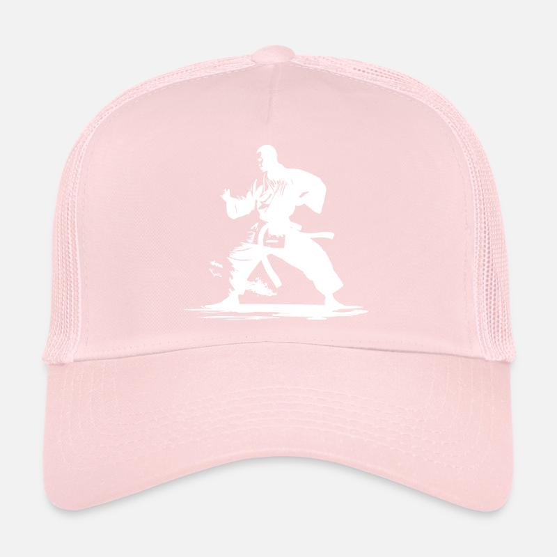 Karate Boy Graphic Trucker Cap
