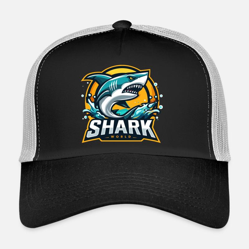 Monde des requins Casquette trucker 