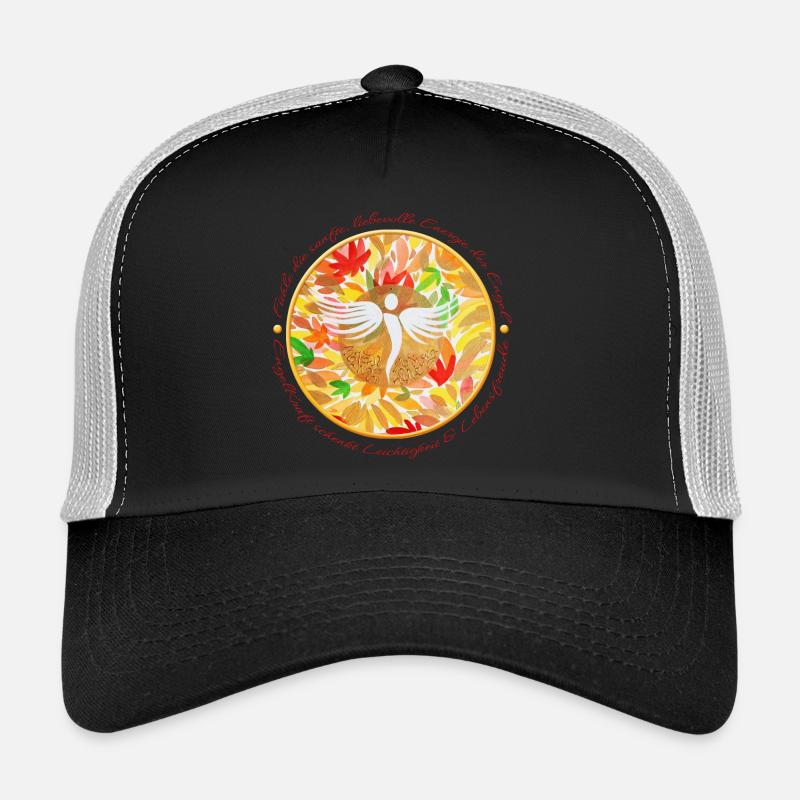 Engel der Herbstenergie - Sonja Ariel von Staden - Trucker Cap - Schwarz/Steingrau