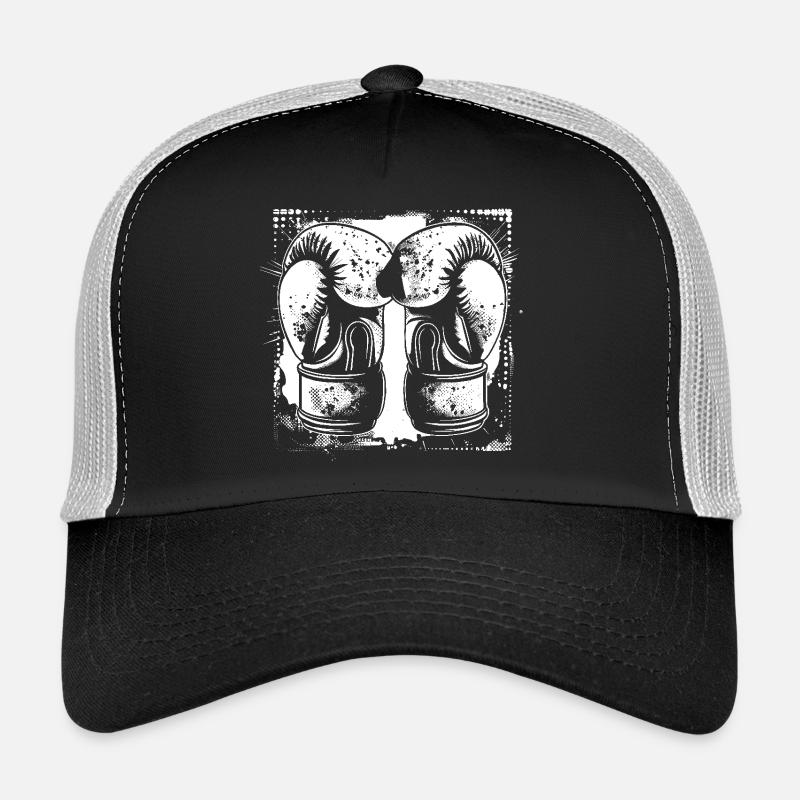 Boxhandschuhe Skizze Trucker Cap