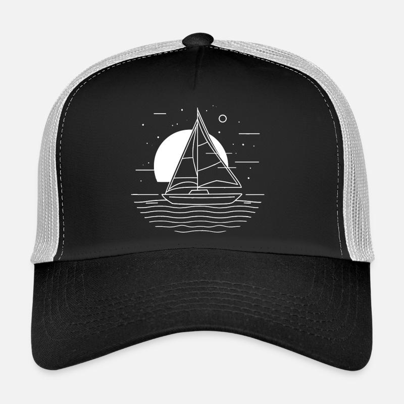 Dessin de voile Casquette trucker 