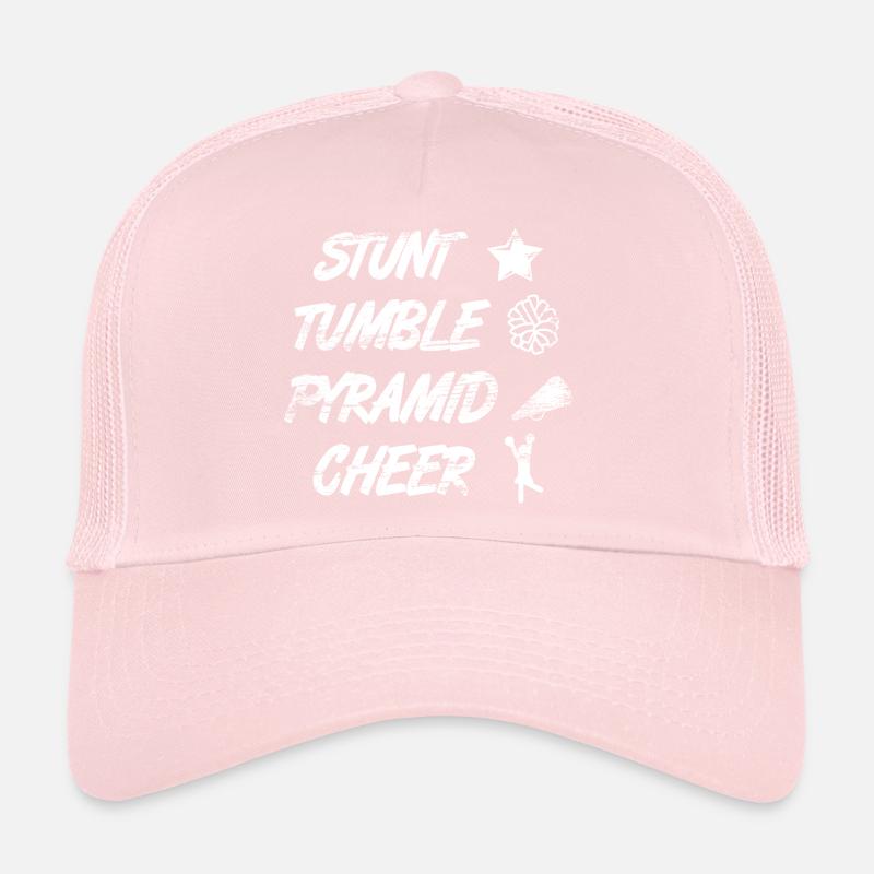 Stunt Tumble Pyramid Cheer Trucker Cap