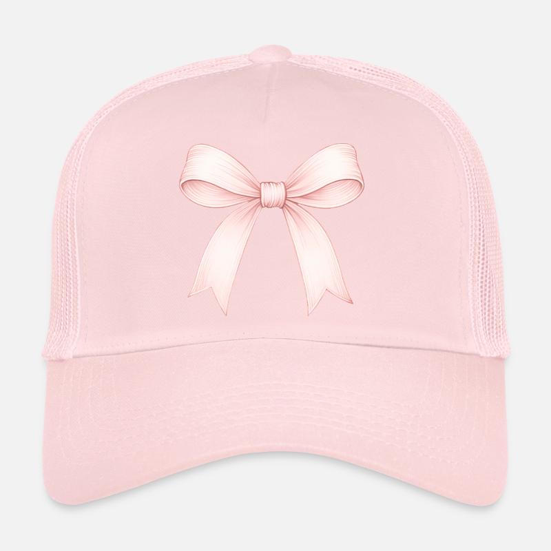 cute bow Trucker Cap