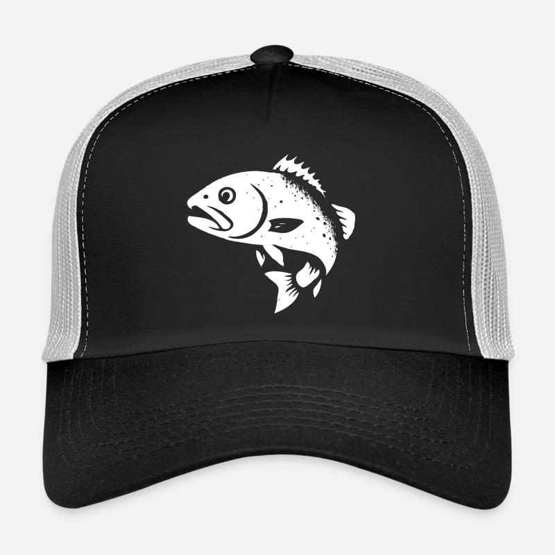 Sandre et perche Casquette trucker 