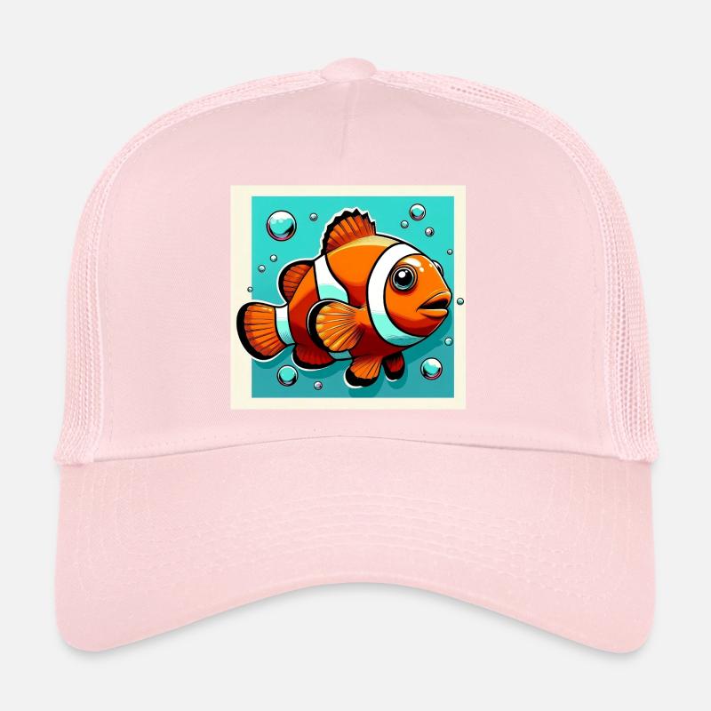 Poisson-clown Casquette trucker 