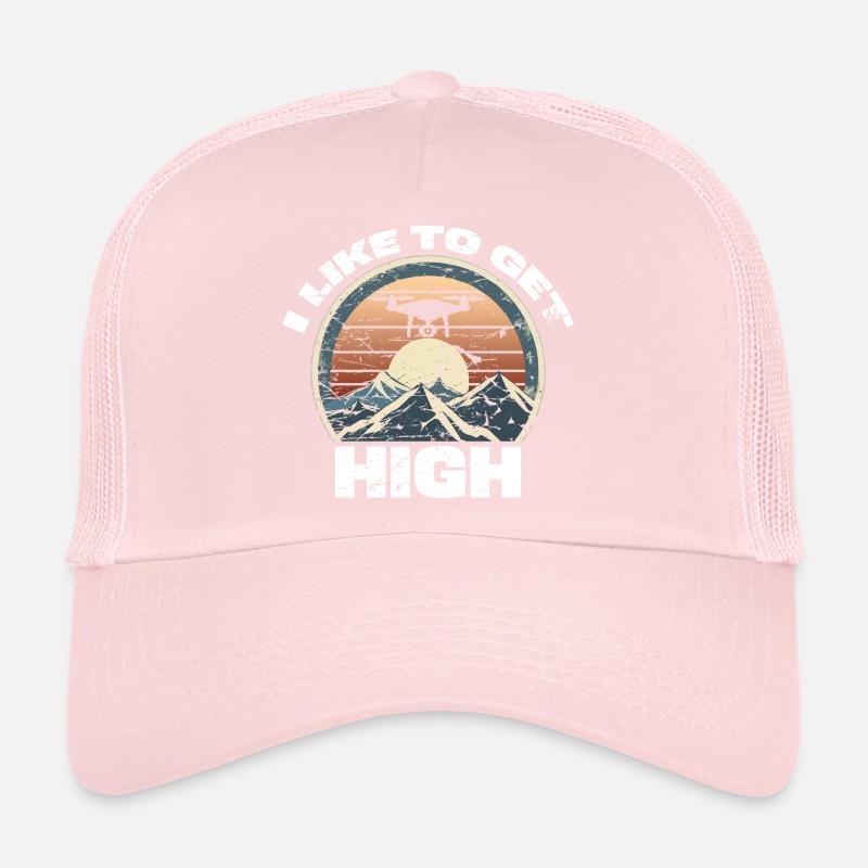 Drone J’aime me défoncer Casquette trucker 
