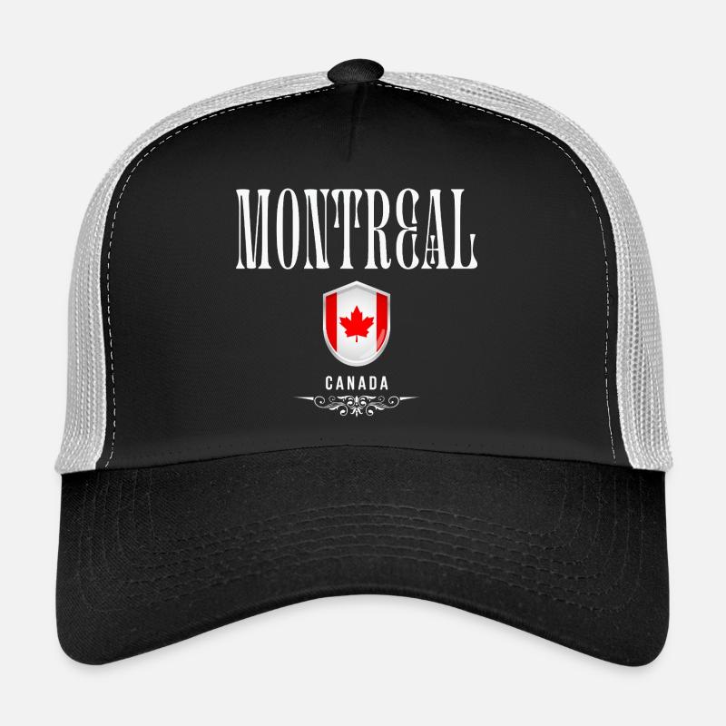 Montréal Canada, design élégant et minimaliste Casquette trucker 