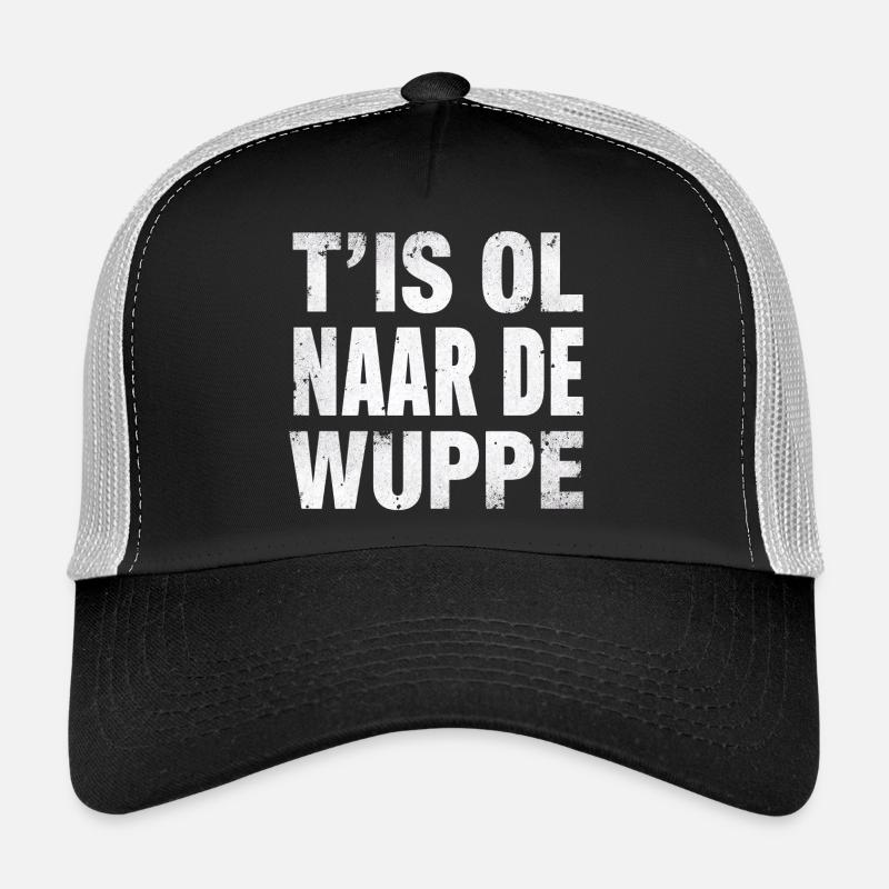 Chemise en dialecte flamand occidental. C’est ol à la Wuppe Casquette trucker 