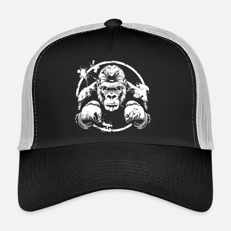 Gorilla Boxer Boxe MMA Casquette trucker 