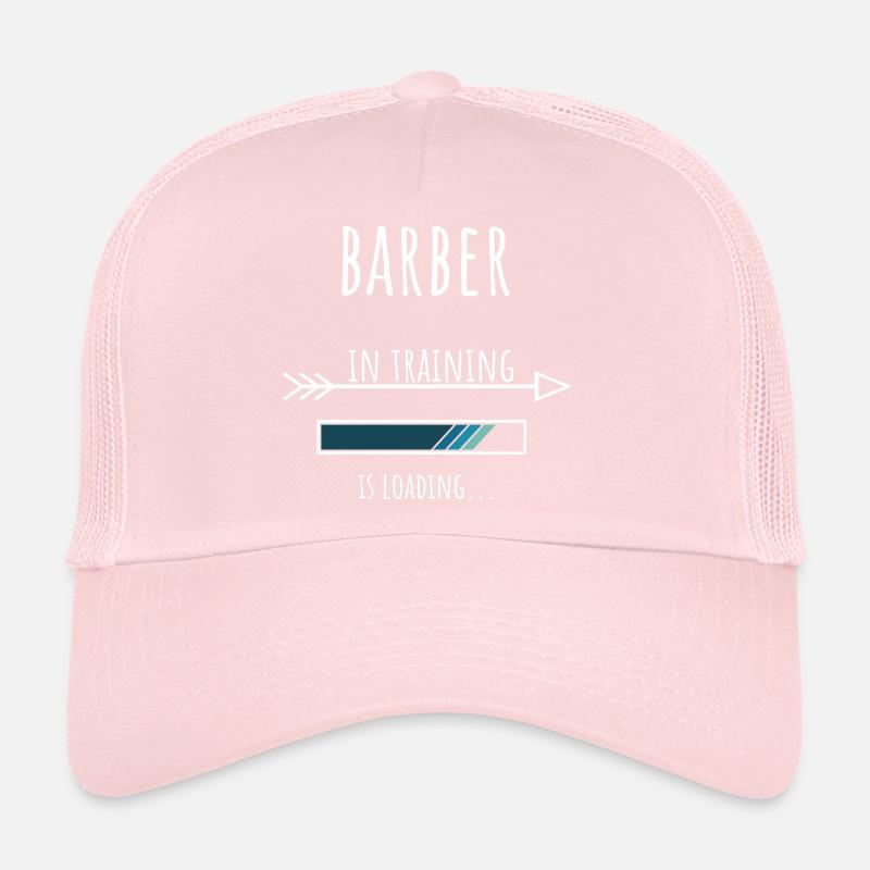 Cadeau de barbier Formation professionnelle de barbier Casquette trucker 