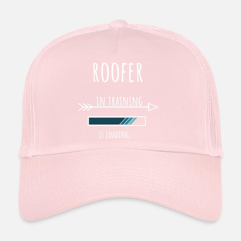 Roofer Gift Profession Training Roofer Trucker Cap