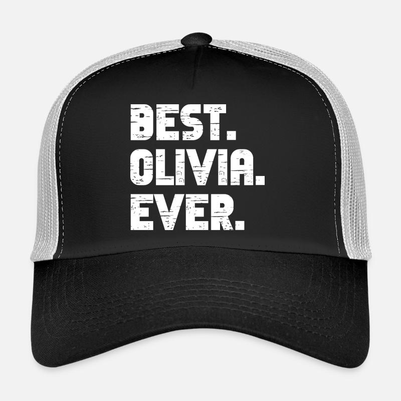 Meilleur cadeau Olivia de tous les temps Casquette trucker 