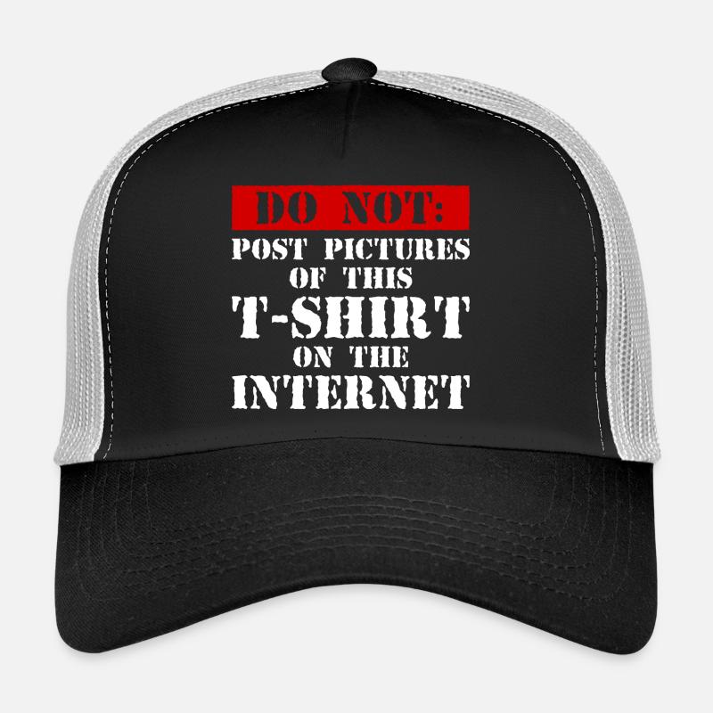 Do Not Internet – Nerd, Social Media & Geek Fun Trucker Cap