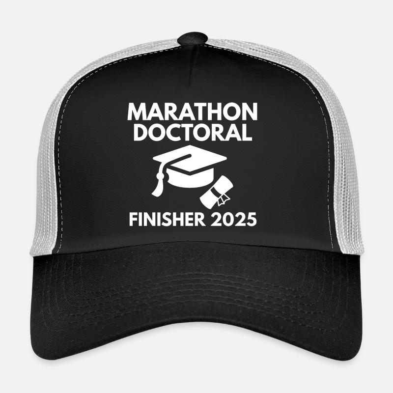 Marathon Doctoral Finisher 2025 PhD Student Gift Trucker Cap