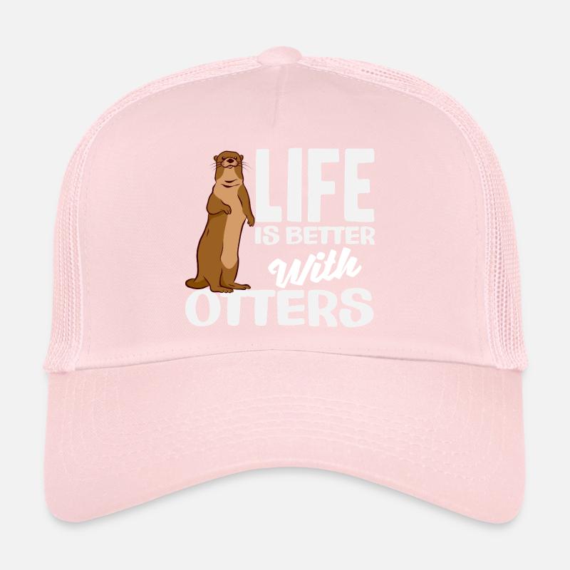 Seeotter Leben Besser Trucker Cap
