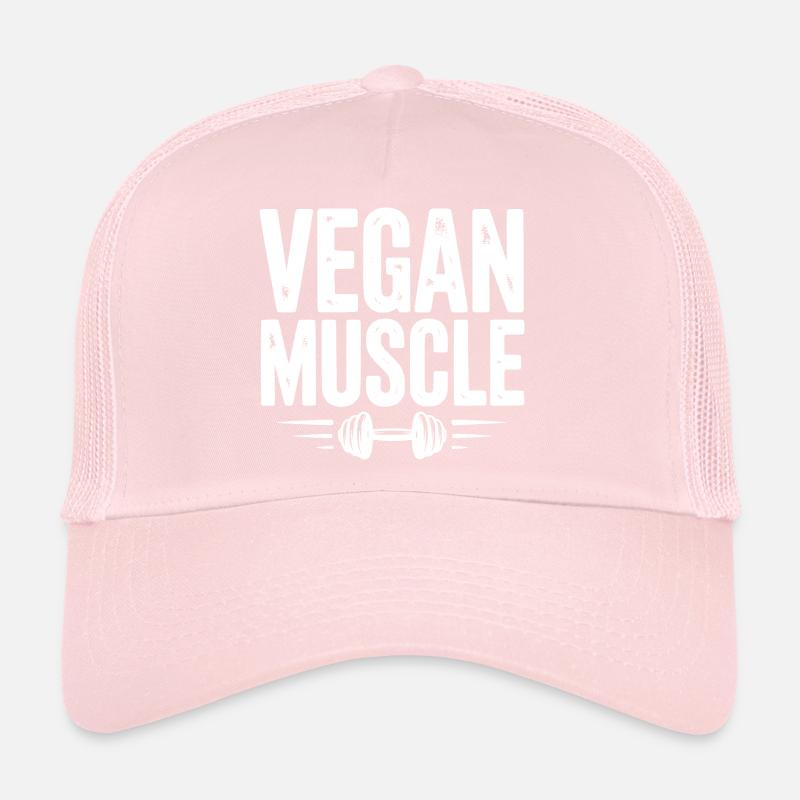 Muscle végétalien Casquette trucker 