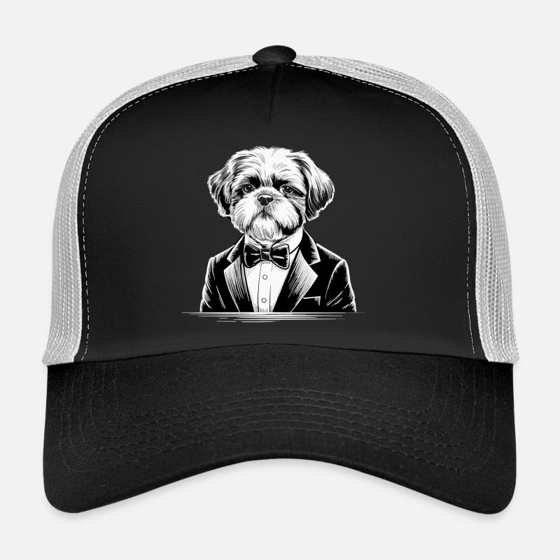 shih tzu Trucker Cap