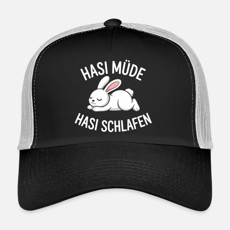 Hasi Müde Hasi Schlafen Hase Trucker Cap
