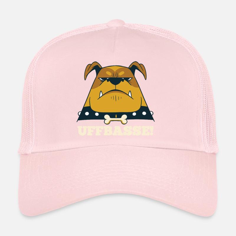 Chien de Mannheim en colère - Uffbasse Monnem Casquette trucker 