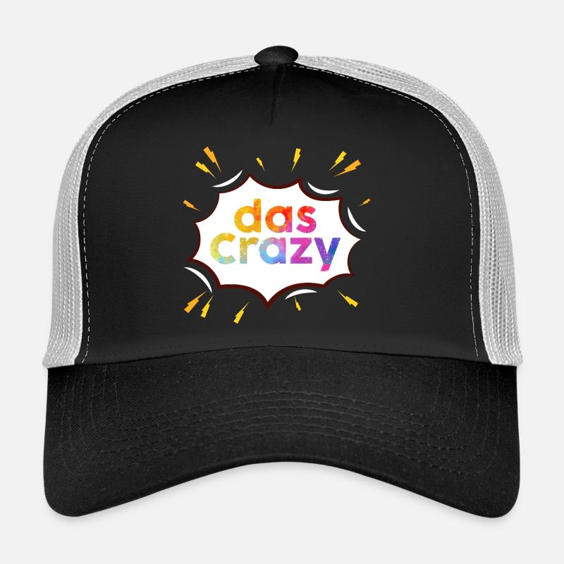 Das Regenbogen Crazy Burst Trucker Cap