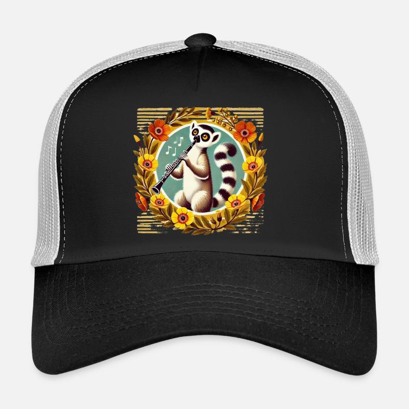 Sérénade pour clarinette lémurien Casquette trucker 