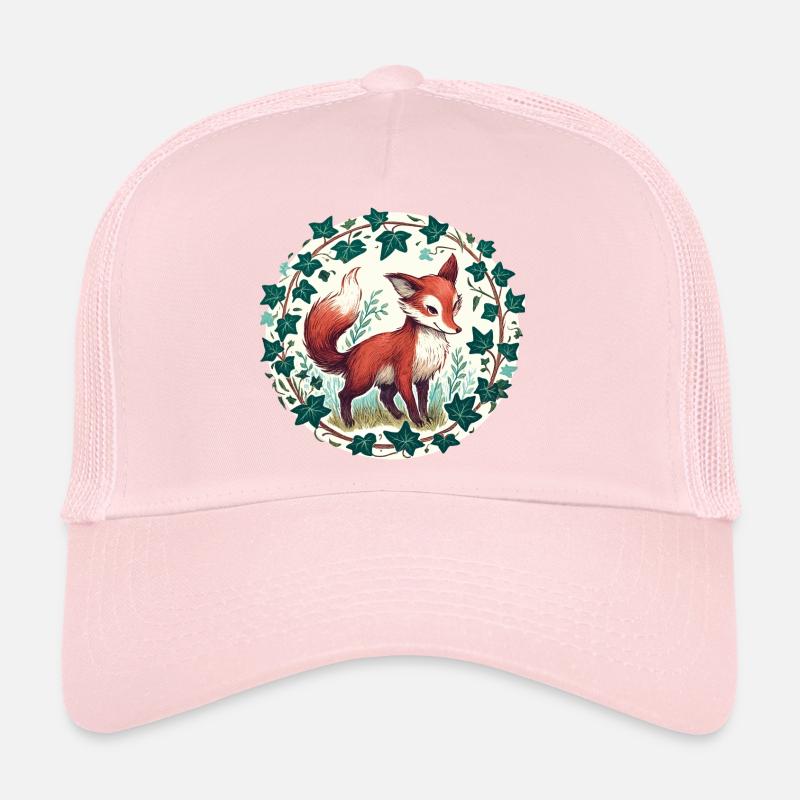 Efeu Fuchs Kreis Trucker Cap