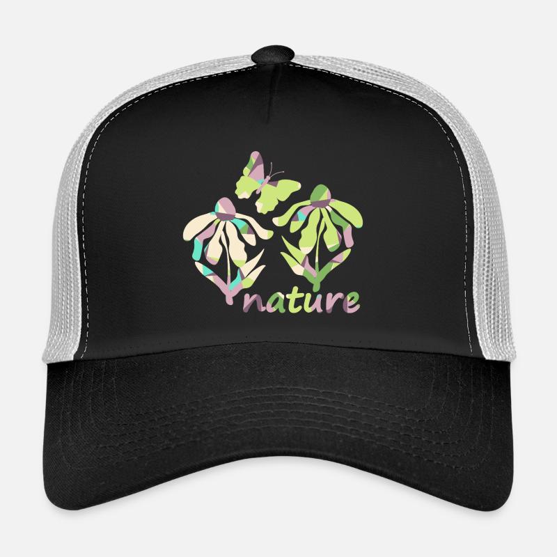 Couleur Nature - Floraison Casquette trucker 