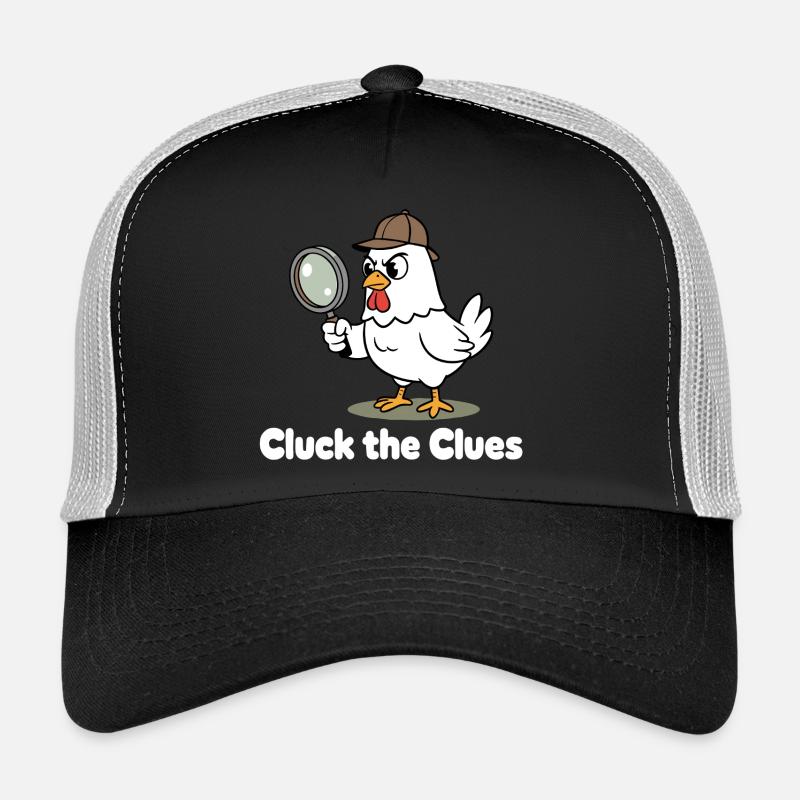 Cluck the Sleuth Trucker Cap