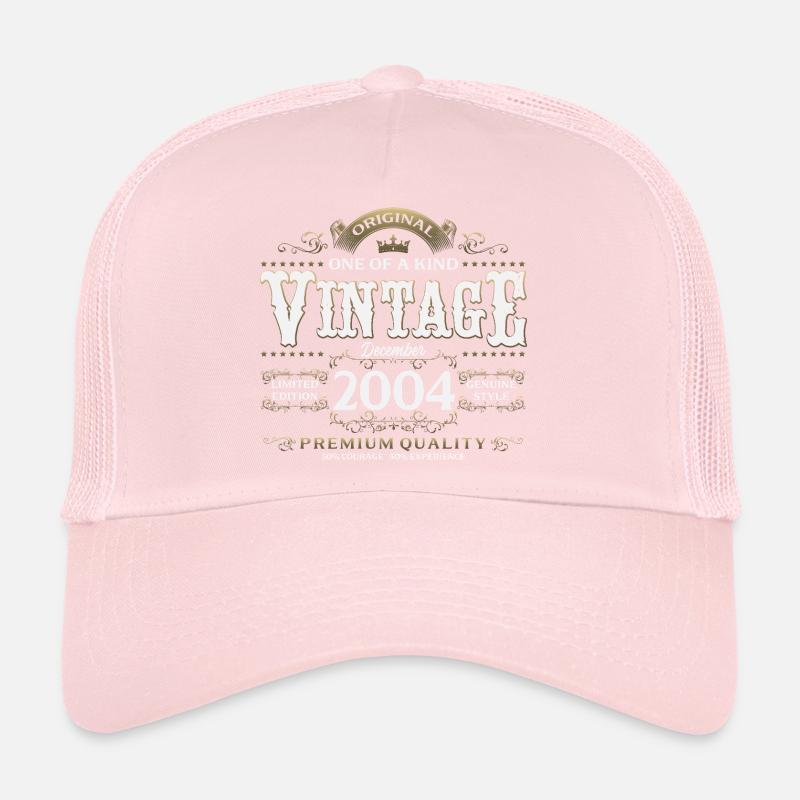 21e anniversaire Millésime Décembre 2004 Casquette trucker 