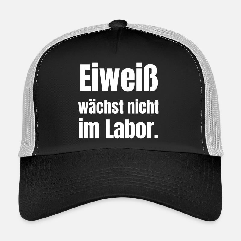 Protein does not grow in the laboratory Trucker Cap