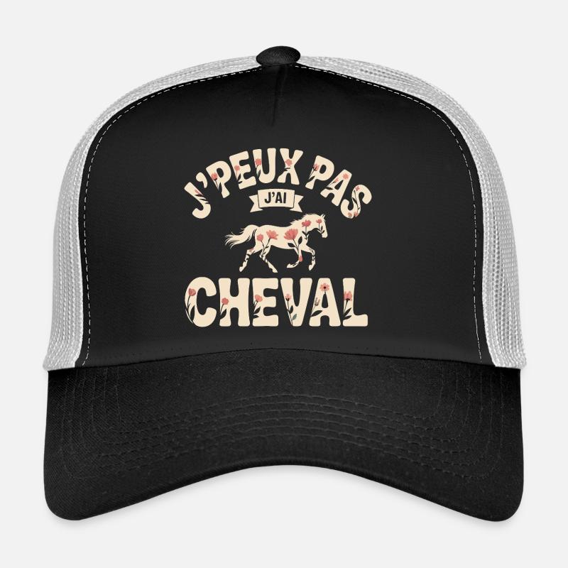 Ich kann nicht, ich habe ein Pferd Trucker Cap