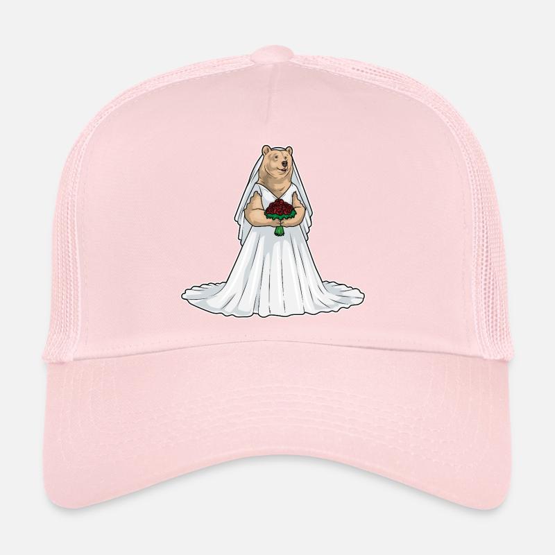Mariage des Roses Nuptiales Ourses Casquette trucker 