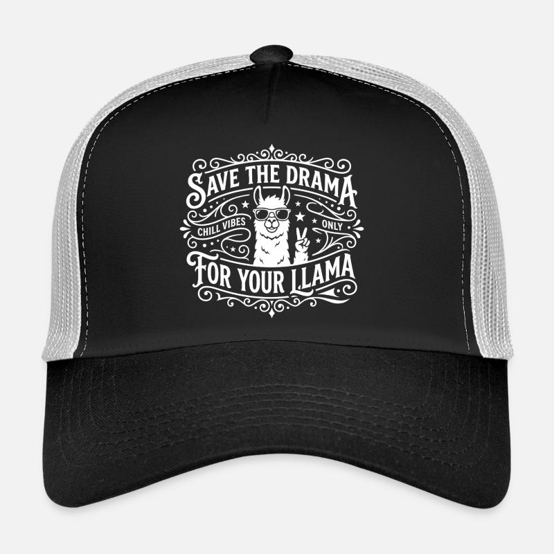 Rette das Drama Lama Chill Vibes Trucker Cap