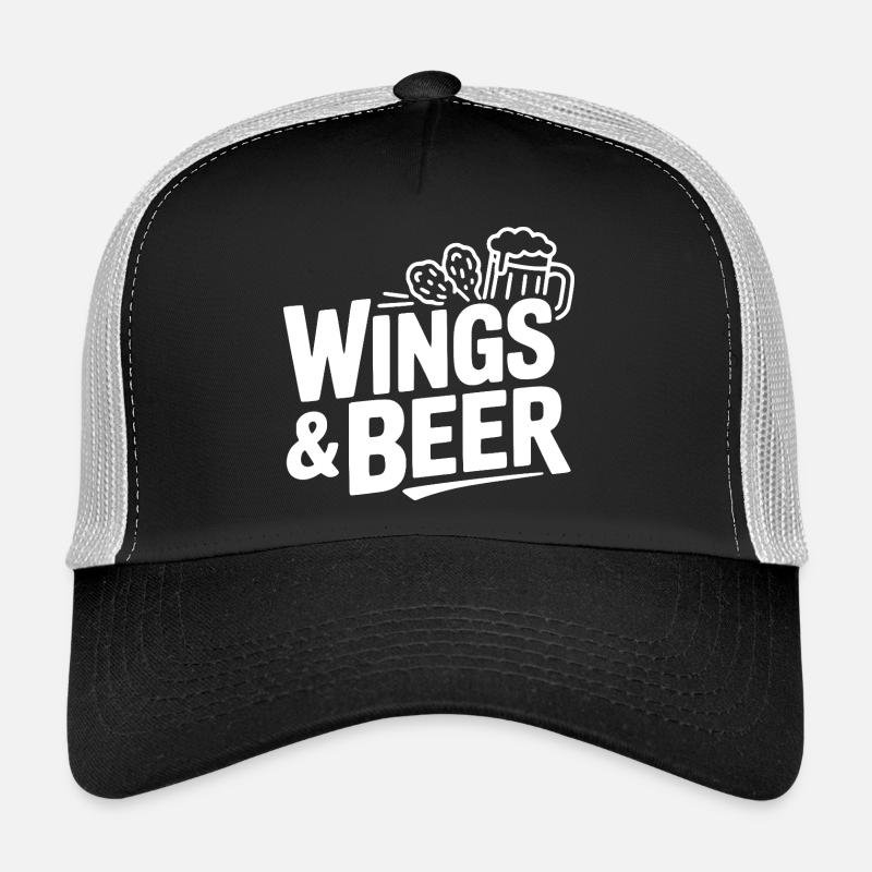 Ailes et bière Casquette trucker 