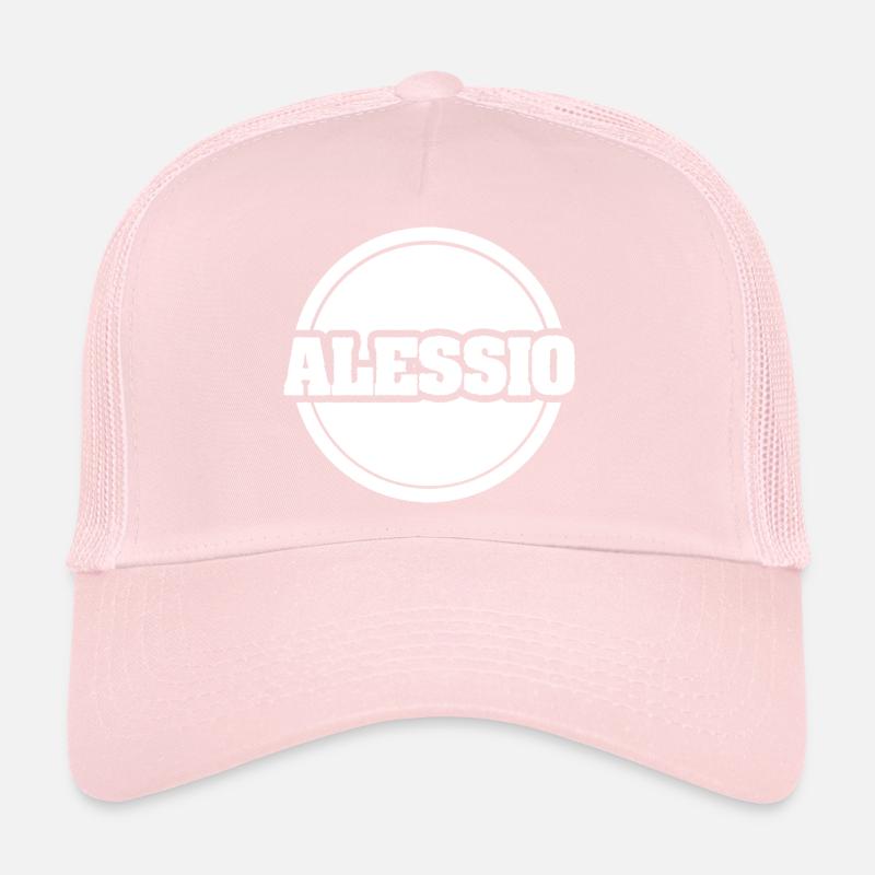Prénom Alessio Casquette trucker 