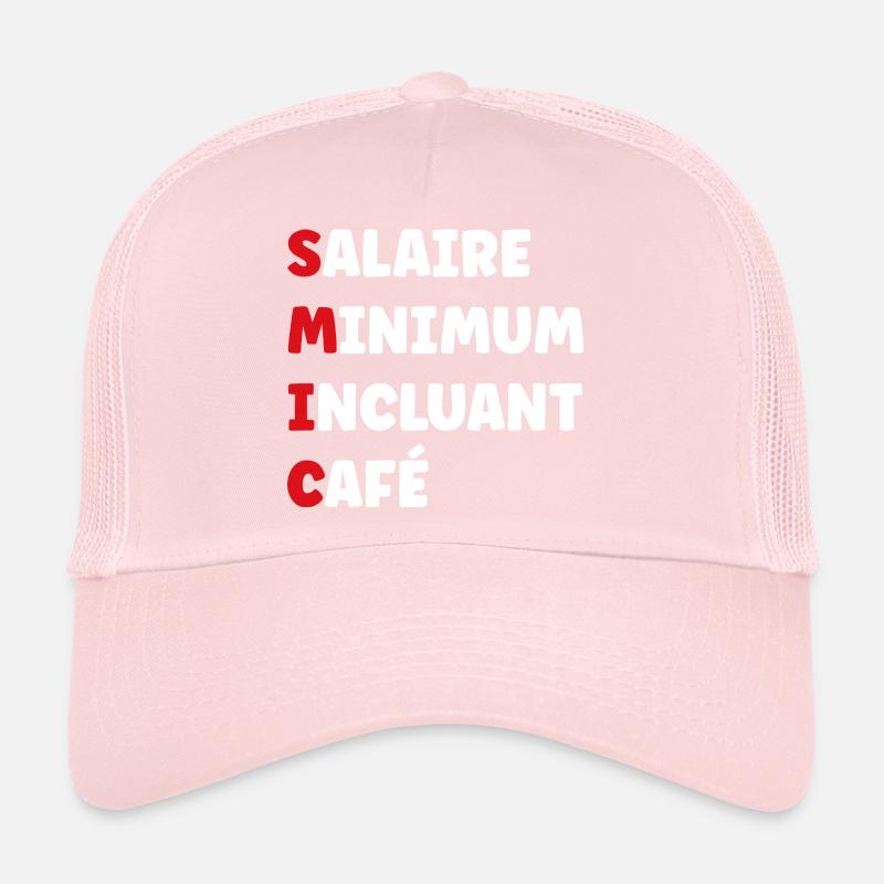 Mindestlohn einschließlich Kaffee SMIC Trucker Cap