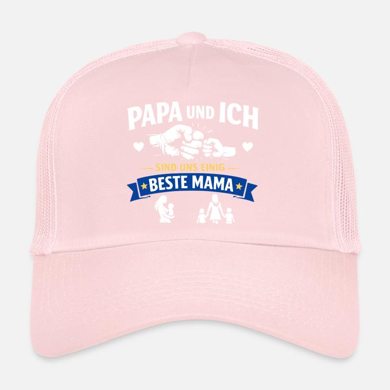 Papa Ich Beste Mama Trucker Cap