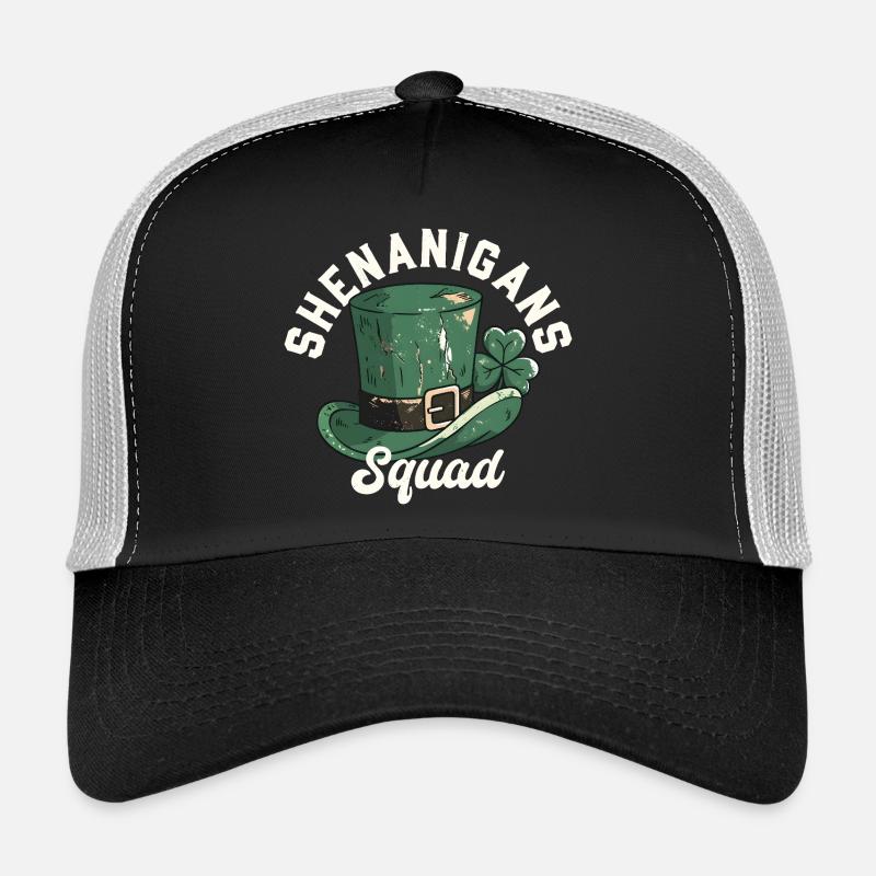 Shenanigans Squad Leprechaun-Hut Trucker Cap