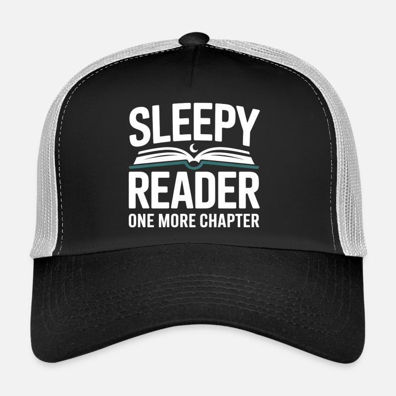 Sleepy Reader One More Chapter Lesen Trucker Cap