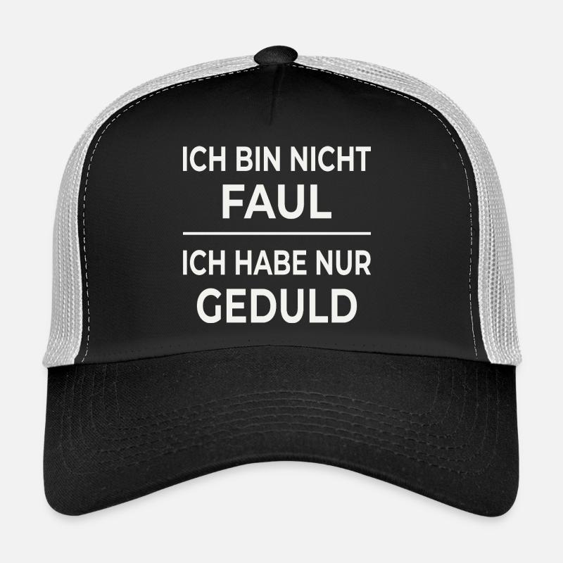 La patience n’est pas de la paresse Casquette trucker 