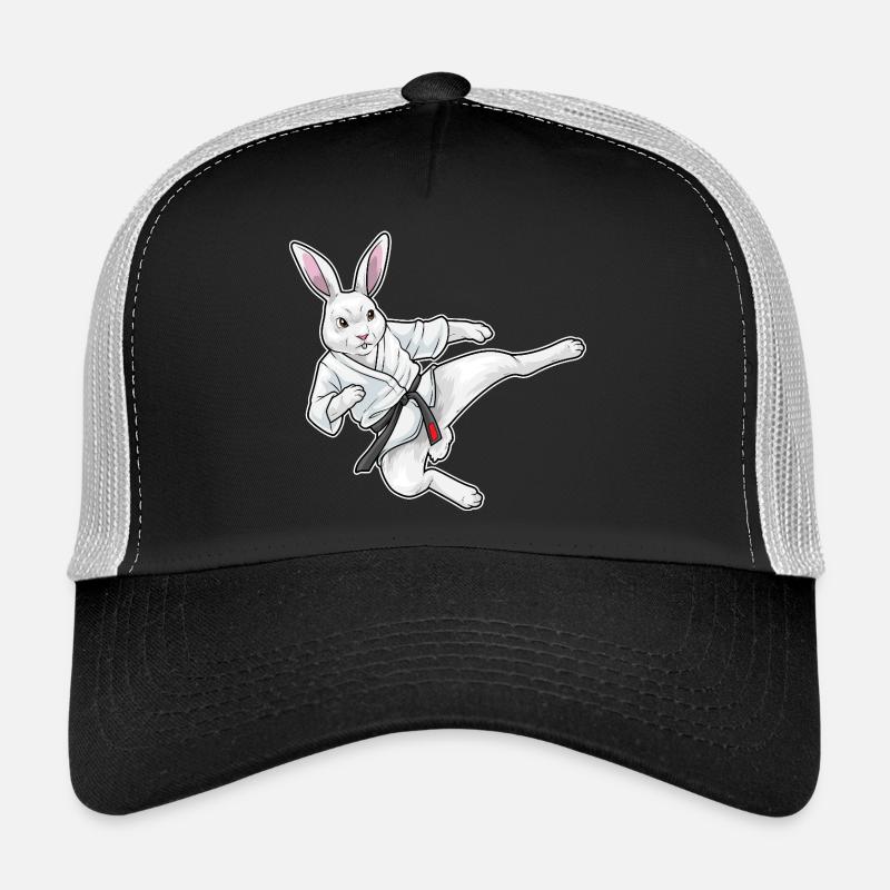 Rabbit Karate Martial Arts Trucker Cap