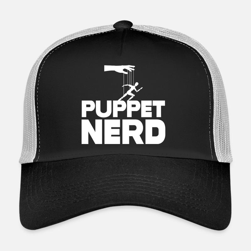 Puppet Nerd Marionette Runner Trucker Cap