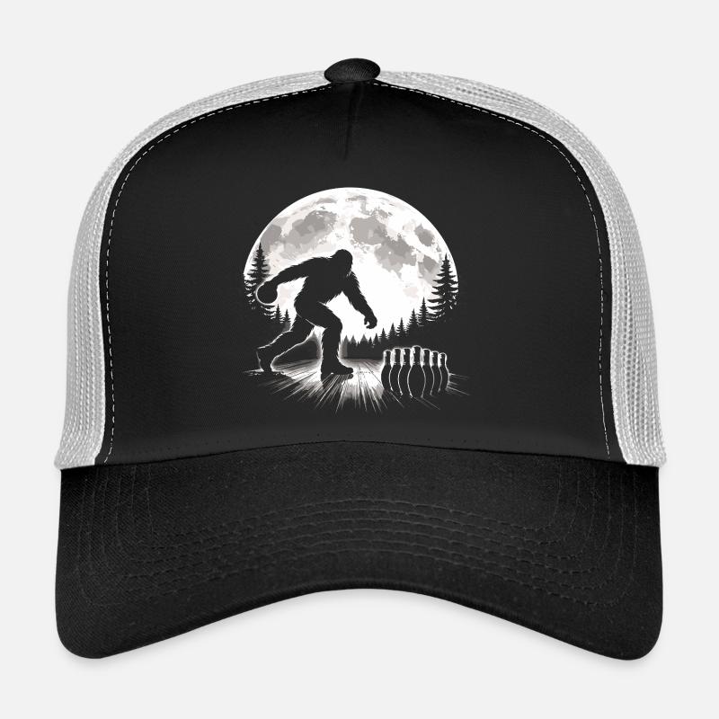Bigfoot Bowling Trucker Cap