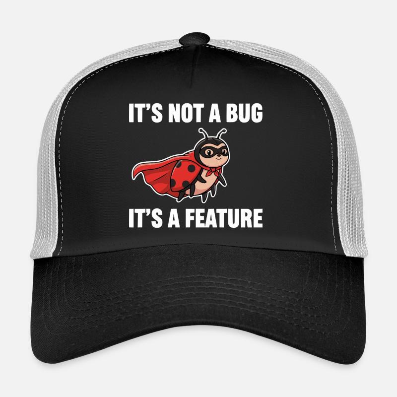 Pas d’insecte, juste une fonctionnalité – Super-héros Ladybug Casquette trucker 