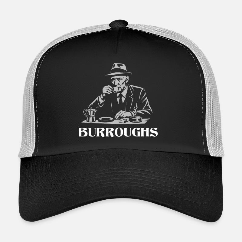 William S Burroughs drinking Espresso Trucker Cap