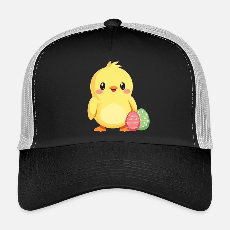 Chicks at Easter Trucker Cap
