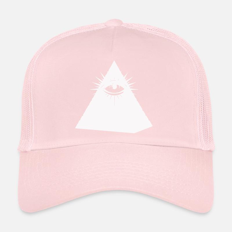 Pyramidenauge Symbol Illuminati Trucker Cap